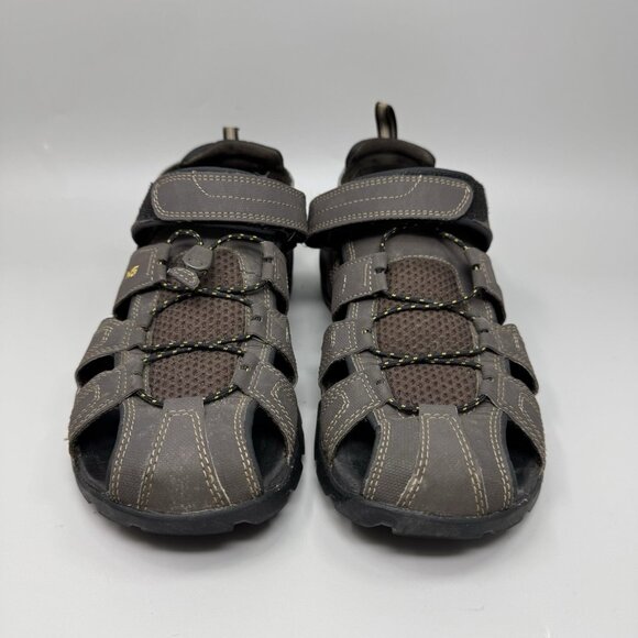 Teva Forebay Sandal Mens Sz 10 Shocpad Comfort Water Hiking 1001116 Brown - Picture 4 of 9